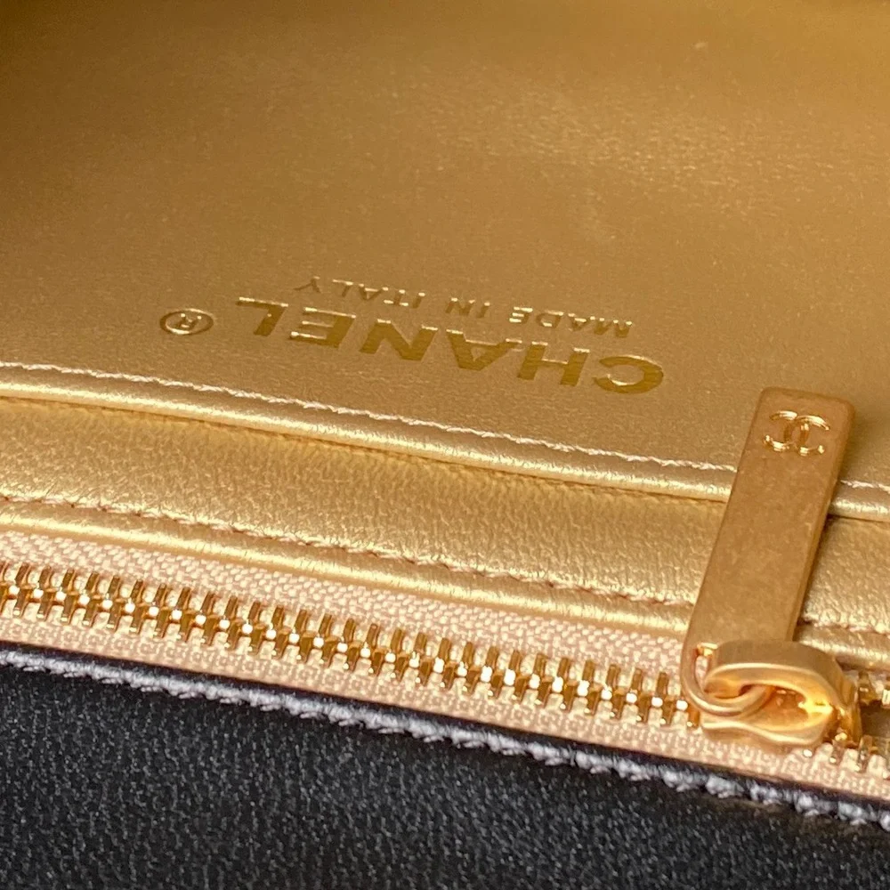 Chanel Mini Flap Bag with Top Handle & Ball